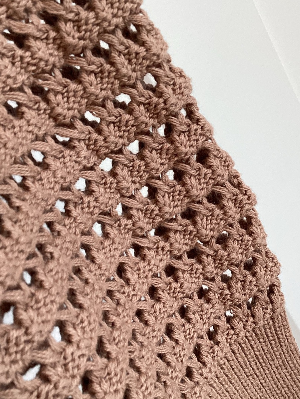 Varley Eloise Collared Full-Zip Knit Jacket New Medium Anthropologie Cedar Brown - Picture 9 of 13
